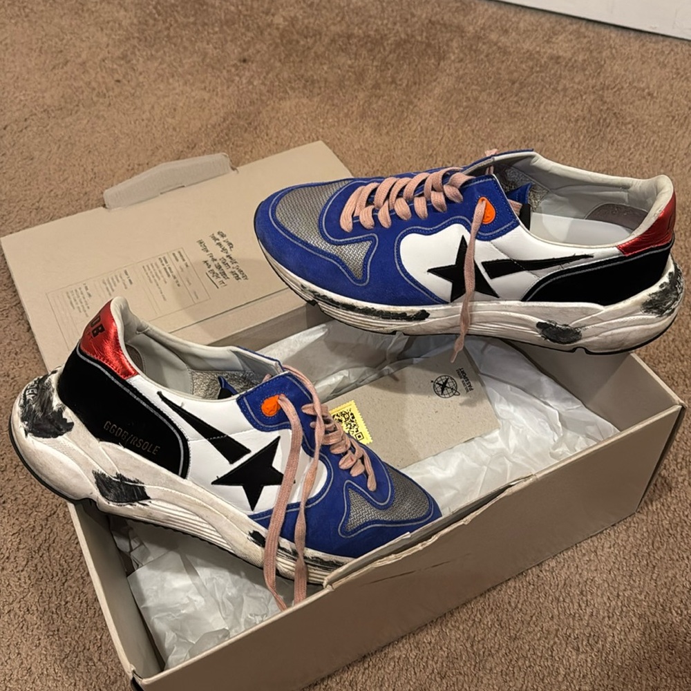 Multicolor Golden Goose sneakers size 44 us 11